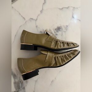 KENNETH COLE - reece crinkle penny loafers